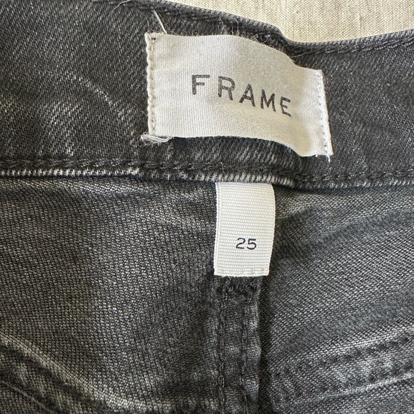 Black Flare Wide-Leg Jeans High Waist - Picture 5 of 6